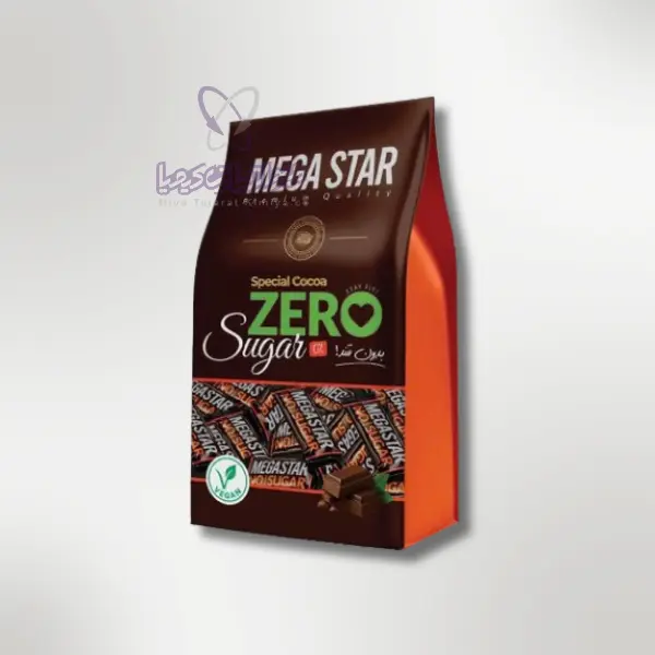 شکلات بدون قند مگا استار 300گرمی